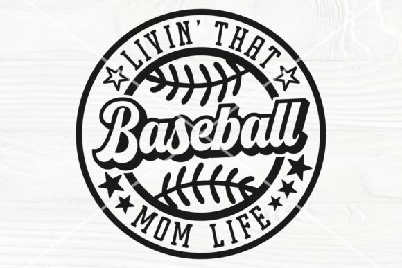 Baseball Mom Life Svg: Graphics for Crafts
