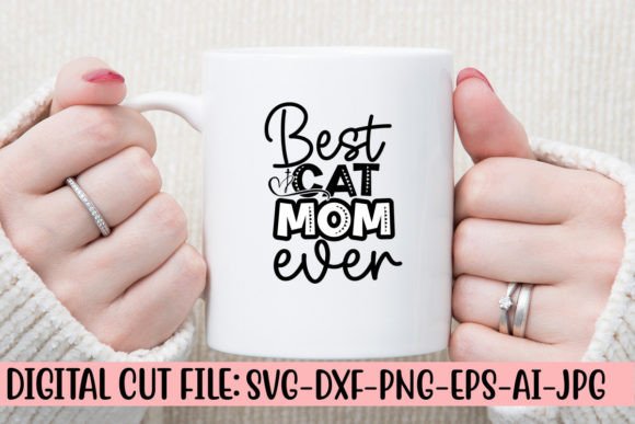 Cat Mom SVG for Crafts & Graphics