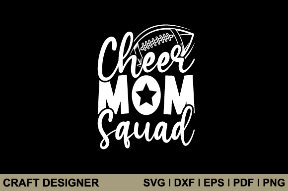 Cheer Mom Squad SVG: Crafts & Graphics Review