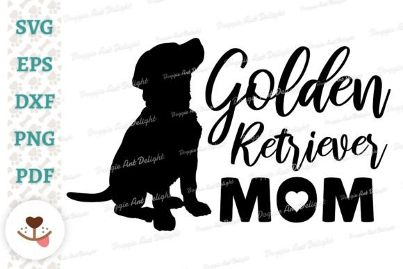 Golden Retriever Mom Design Svg Cut File Review