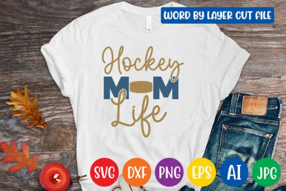 Hockey Mom Life SVG: Crafts & Graphics