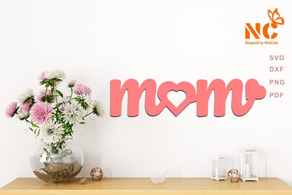 Mother’s Day Heart SVG: Crafts & Graphics