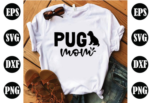 Pug Mom Dog SVG: A Designer’s Review for Embroidery