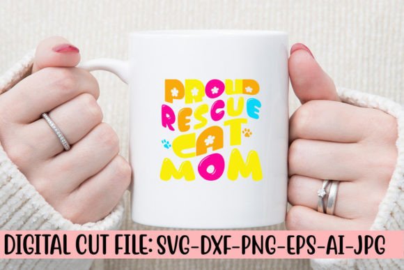 Retro Cat Mom SVG for Crafts & Graphics