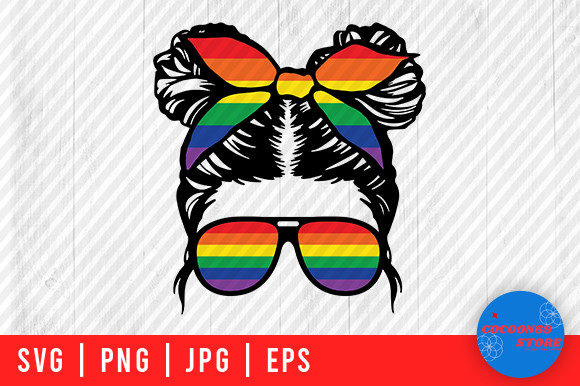 Reviewing the LGBTQ Daughter and Mom Life SVG for Embroidery