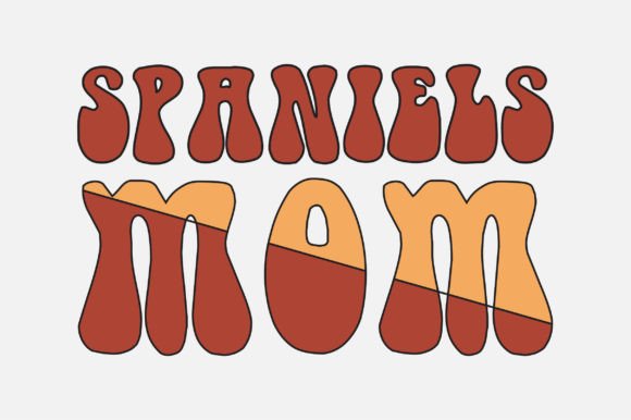 Spaniels Mom Graphics for Crafts & Blogs