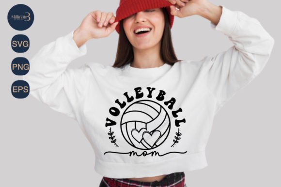 Volleyball Mom Sport SVG: Graphics for Crafts